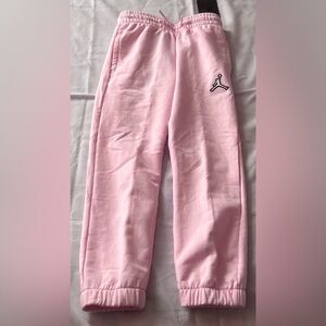 Nike Jordan Girl’s Sweatpants Size 6 NEW Pink Foam